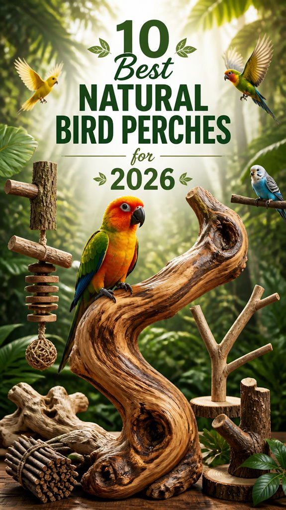 top natural bird perch options