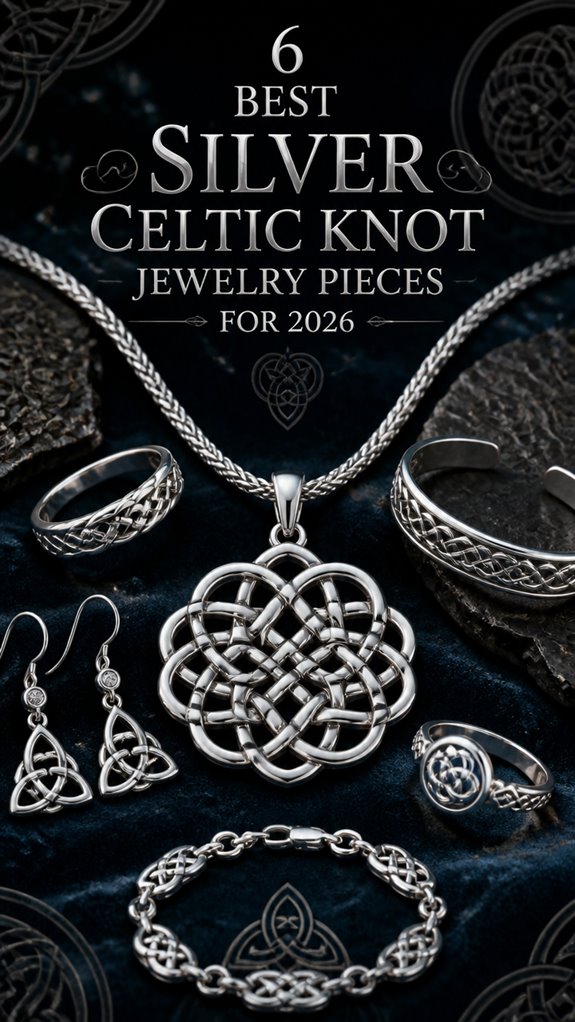 top silver celtic jewelry