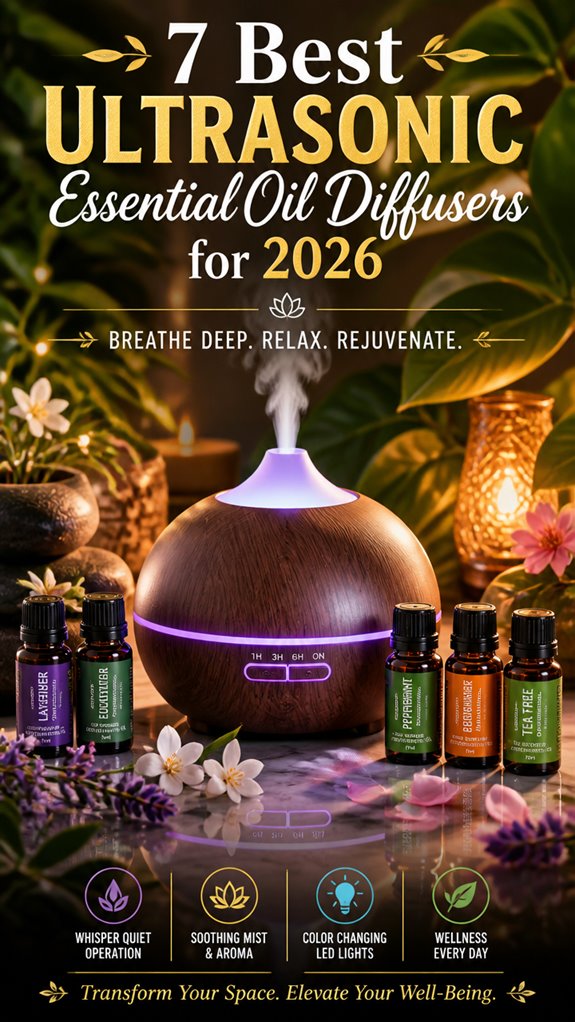 top ultrasonic oil diffusers