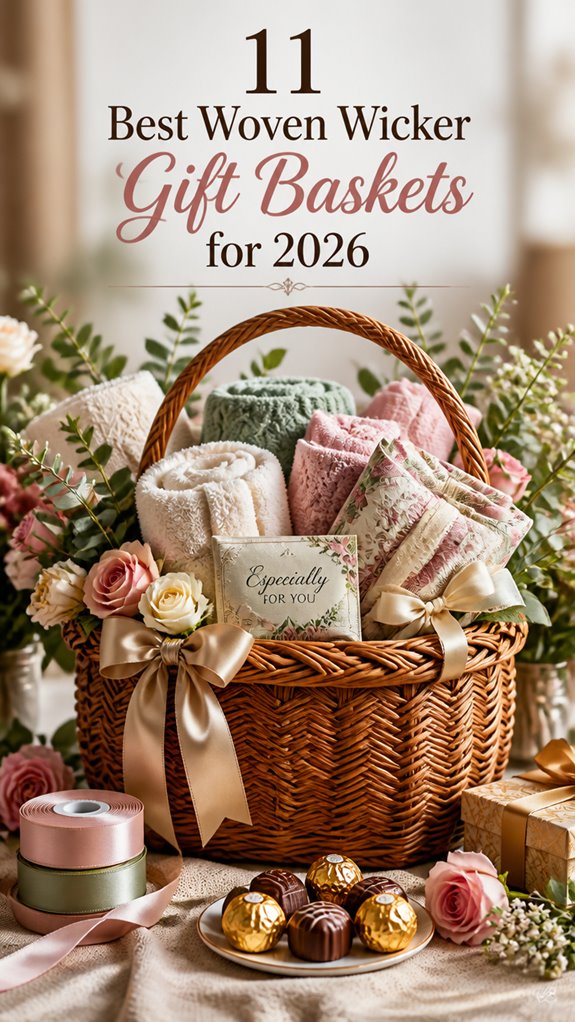 top wicker gift basket picks