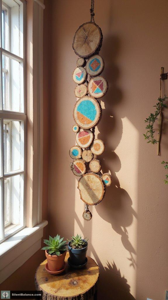 transform wood slices creatively