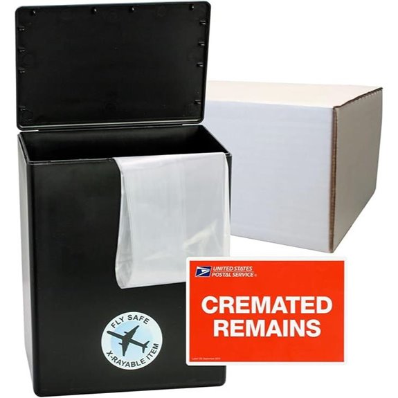 CarrySafe TSA-approved Travel Cremation Urn Kit