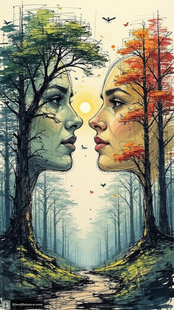 tree cooperation and competition