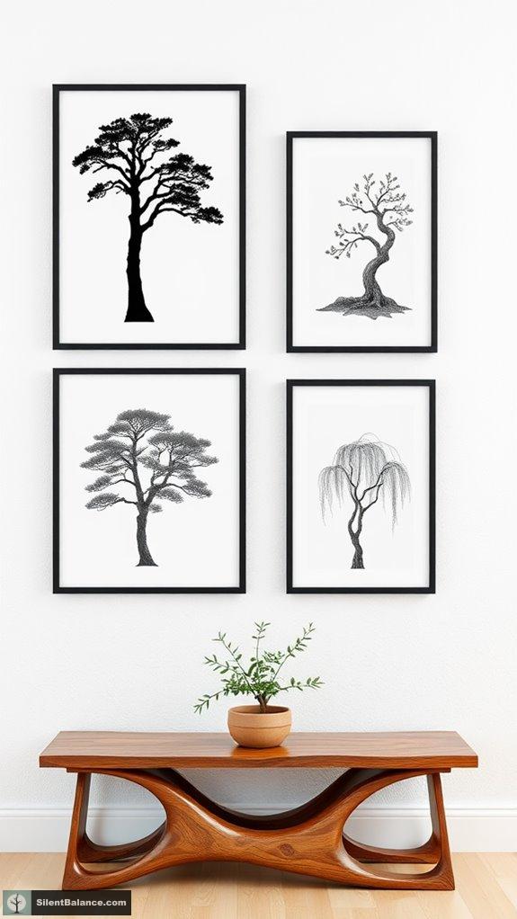 tree inspired artistic creations