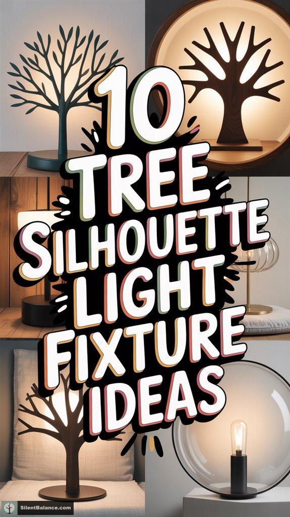 tree inspired light fixtures