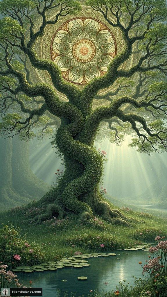 tree mandalas enhance wholeness