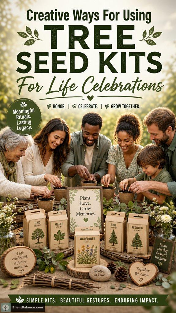 tree seed kits for celebrations