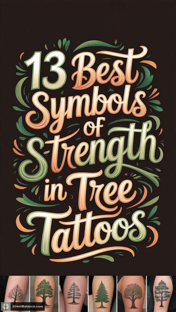 tree tattoos symbolize strength