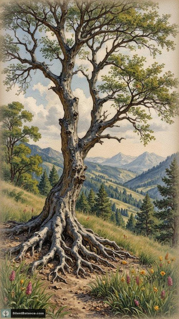 trees as cosmic connectors