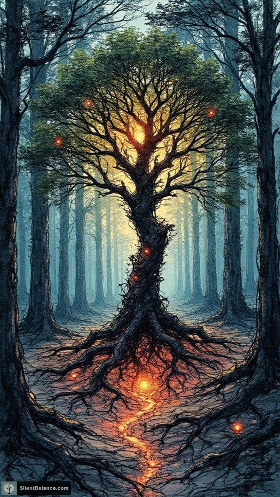 trees as interconnected beings