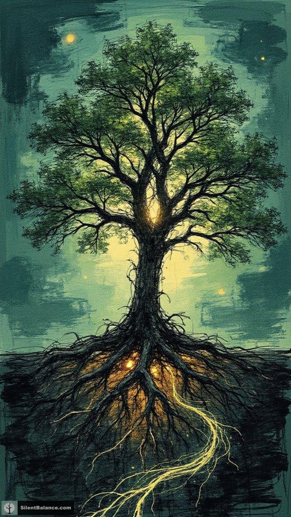 trees communicate through fungi
