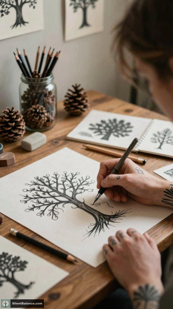 trees embody growth and resilience