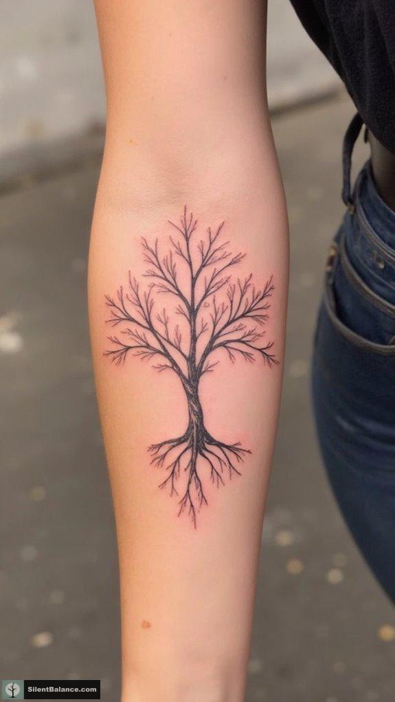 trees symbolize growth and heritage