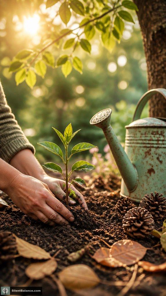 trees symbolize growth and resilience