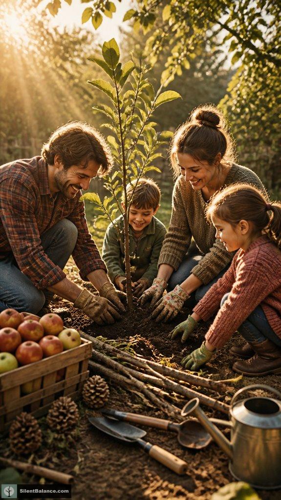 trees symbolize growth resilience interconnectedness