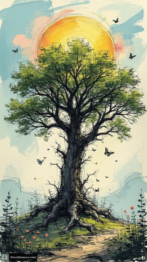 trees symbolize personal growth