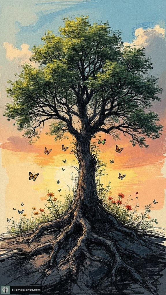 trees symbolize psychological growth