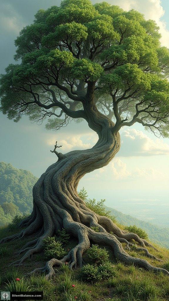 trees symbolize soul evolution