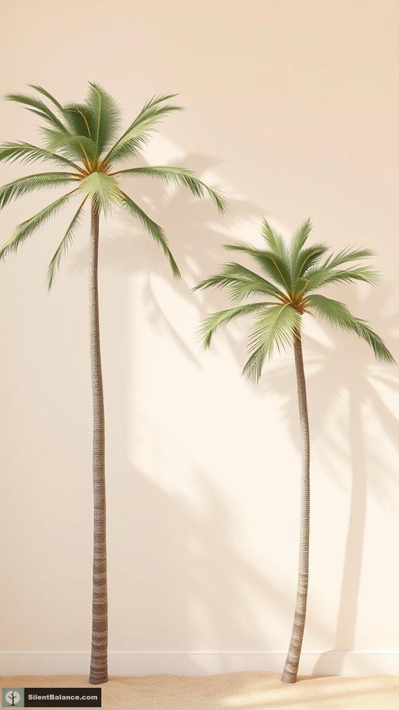 tropical palm tree design