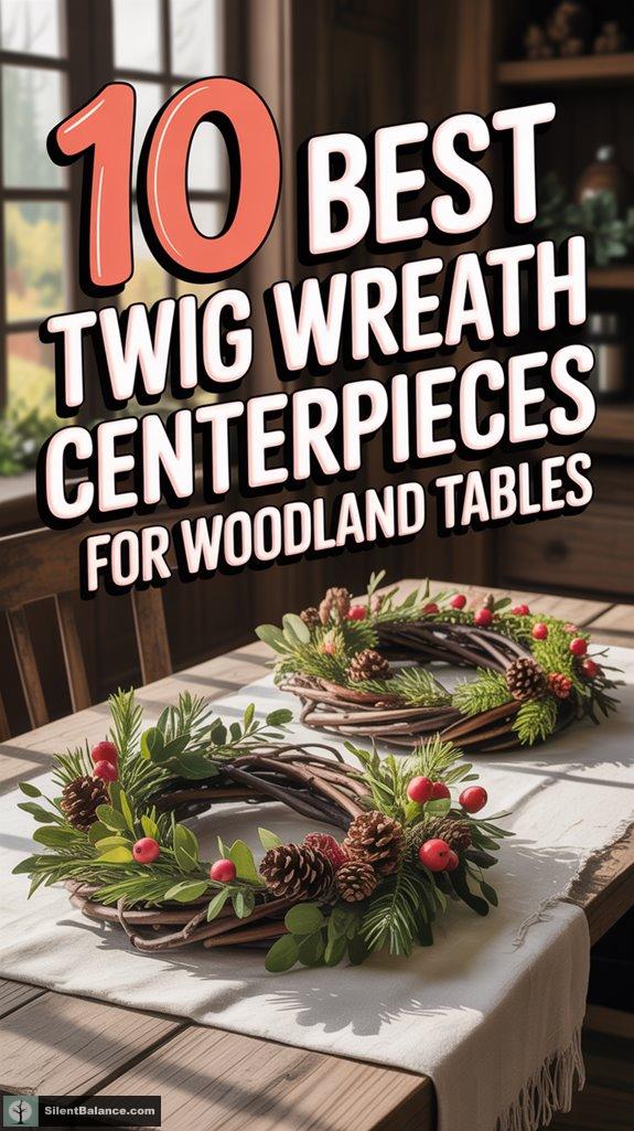 twig wreath centerpiece ideas