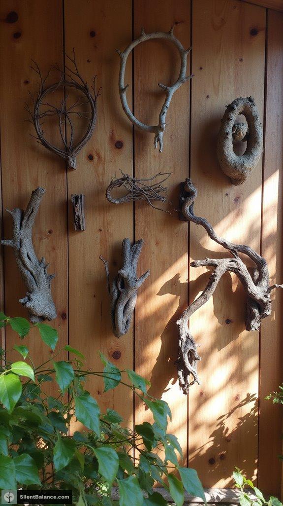 twisted branch art decor