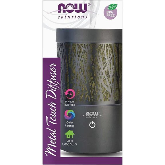 NOW Ultrasonic Aromatherapy Diffuser with LED Lights