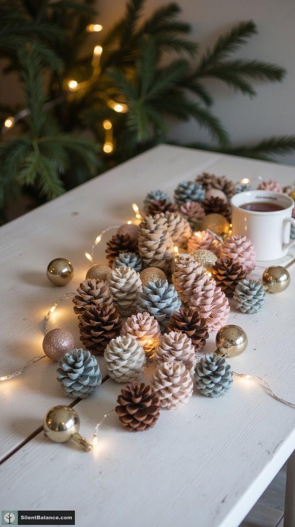 unique diy pine cone decor