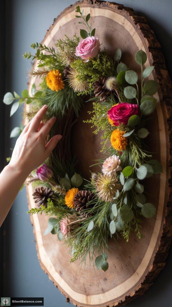 unique eco friendly wreath alternatives