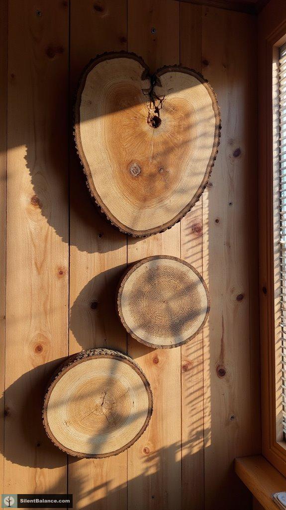 unique tree slice shapes