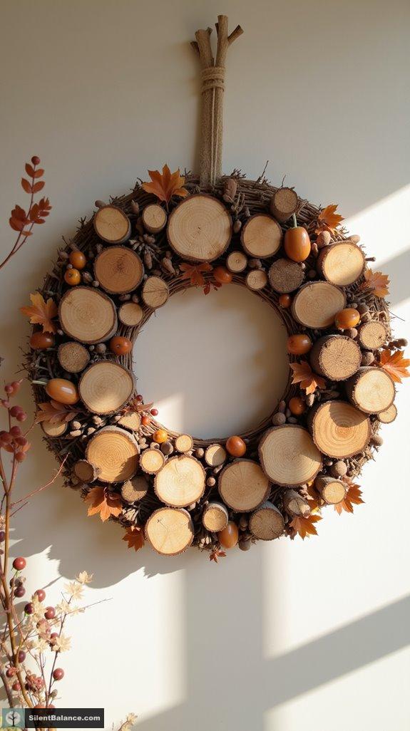 unique wood slice selection