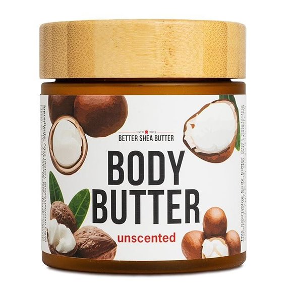 Unscented Body Butter for Dry Sensitive Skin