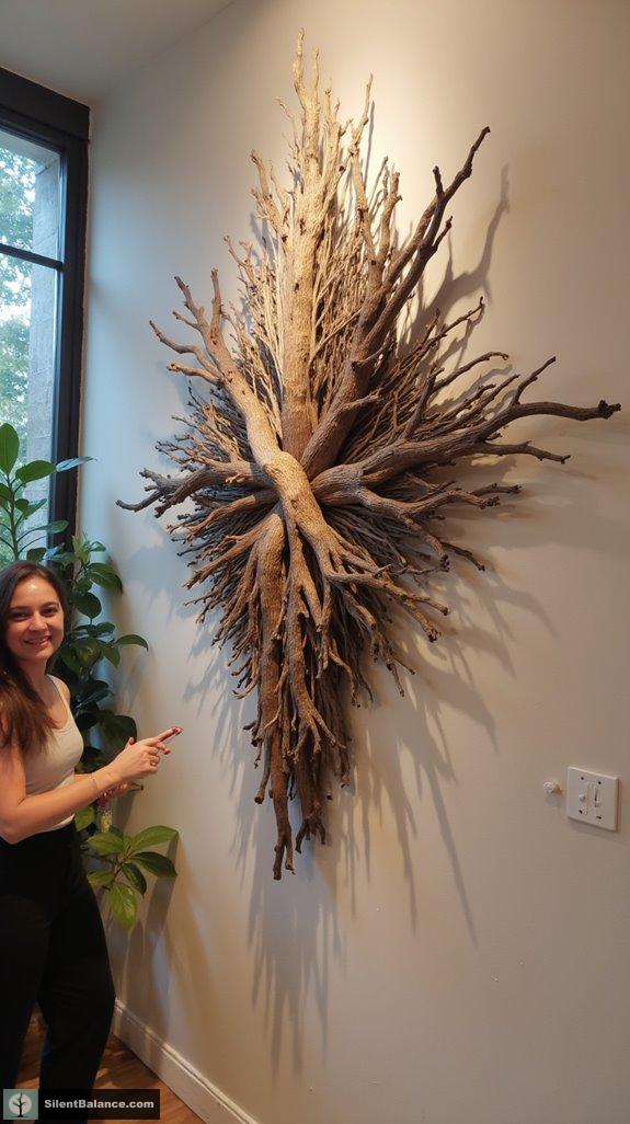 upcycled root decor innovation