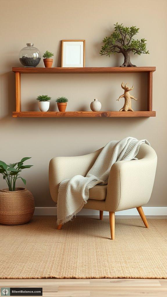 use natural materials authentically