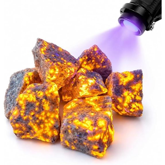 Yooperlite Rocks UV Reactive Fluorescent Minerals