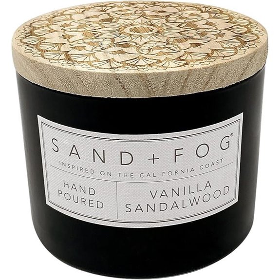 Sand + Fog Vanilla Sandalwood Scented Candle