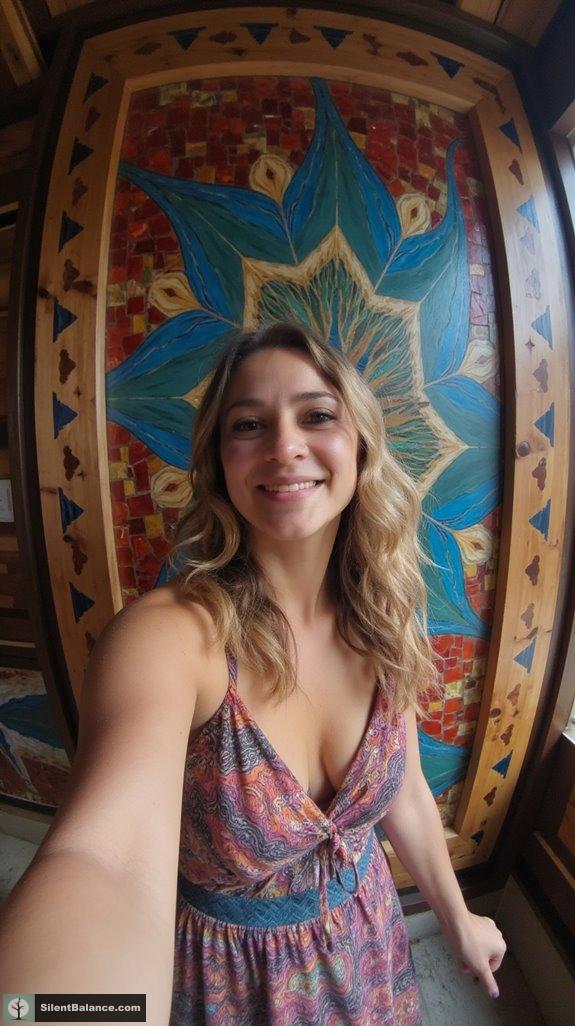 vibrant color stained wood