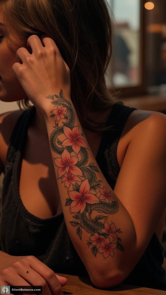 vibrant tattoo as narrative