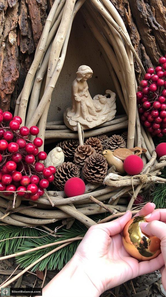 vintage charm with berries