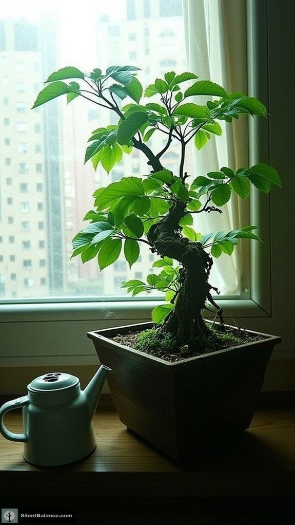 watering techniques for bonsai