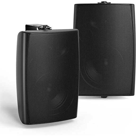 Herdio 4 Waterproof Outdoor Wall Speakers (Pair)