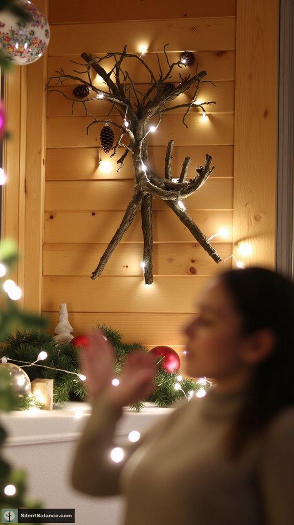 whimsical nature inspired holiday decor