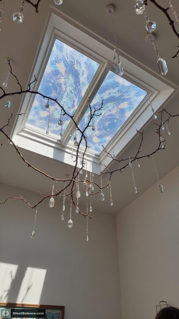 whimsical twig and crystal artistry