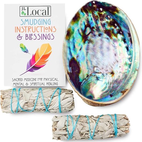 Origins Smudging Kit with White Sage & Abalone Shell