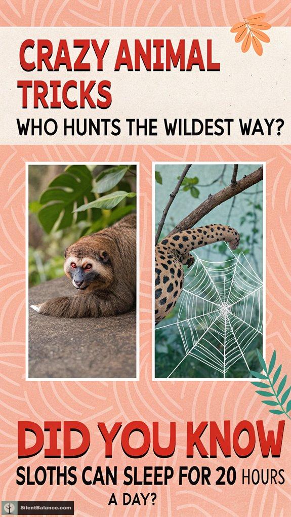 wild animal hunting techniques