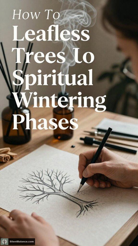 winter tree tattoo symbolism