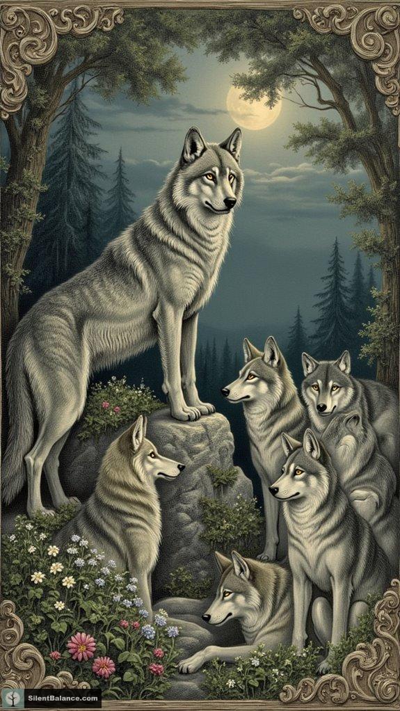 wolves symbolize loyalty and community
