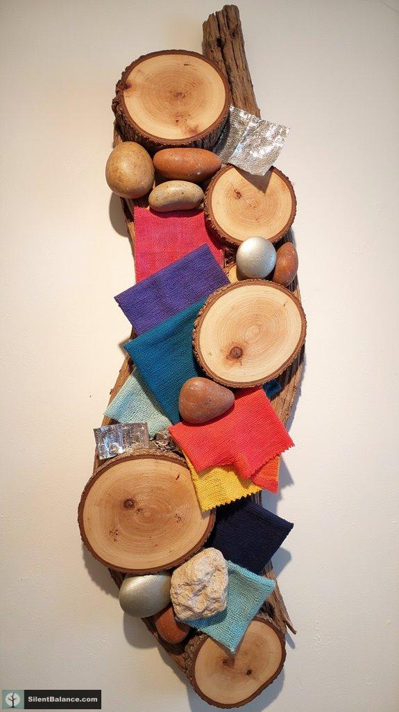 wood and mixed media artistry