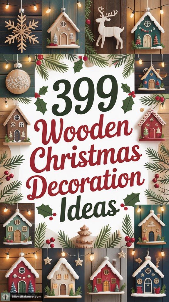 wooden christmas decoration ideas