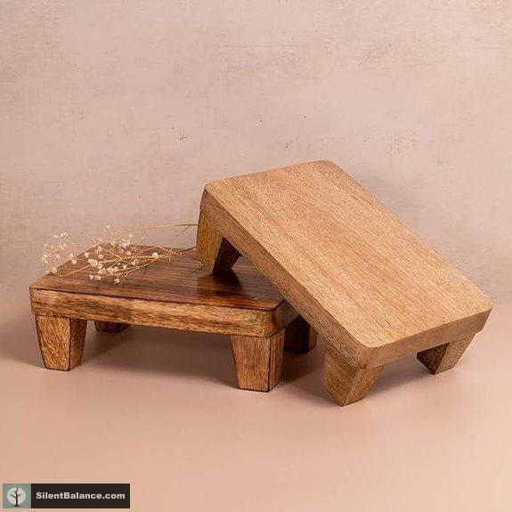 Wooden Display Riser for Plants and Home Decor