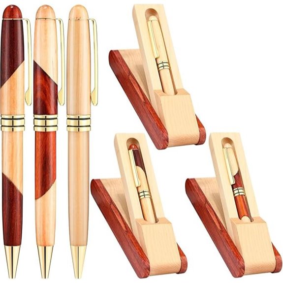 Zhanmai Wooden Pen Sets with Business Cases
